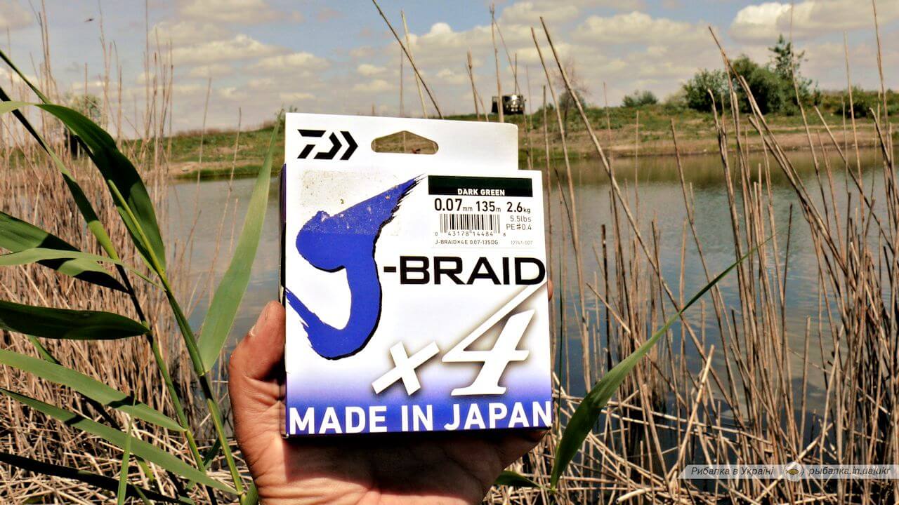 Найбюджетніший шнур для мікроджигу від Daiwa - J-BRAID X4 Огляд