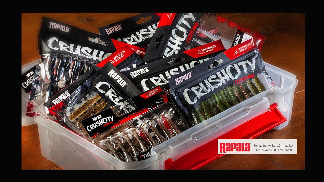RAPALA® презентує нові м'які силіконові приманки CRUSHCITY™